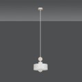Lampa wisząca TUNISO 1 WHITE