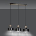 Lampa wisząca TUNISO 3 BLACK