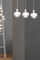 Lampa wisząca TUNISO 3 WHITE