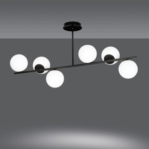 Lampa sufitowa BIOR 6 BLACK