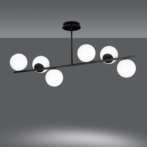 Lampa sufitowa BIOR 6 BLACK