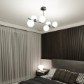 Lampa sufitowa BIOR 6 BLACK