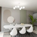 Lampa sufitowa BIOR 6 WHITE