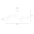 Lampa sufitowa BIOR 6 WHITE