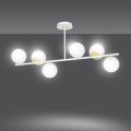 Lampa sufitowa FLOKI 6 WHITE/GOLD