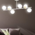 Lampa sufitowa FLOKI 6 WHITE/GOLD