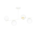Lampa sufitowa FLOKI 4 WHITE/GOLD