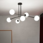 Lampa sufitowa HALLDOR 6 BLACK