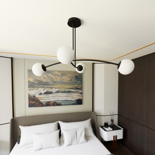 Lampa sufitowa HALLDOR 4 BLACK