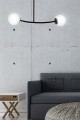 Lampa sufitowa HALLDOR 2 BLACK