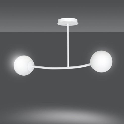 Lampa sufitowa HALLDOR 2 WHITE