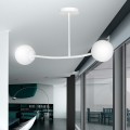 Lampa sufitowa HALLDOR 2 WHITE