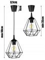 Lampa Sufitowa Druciak LOFT #424 