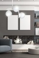 Lampa sufitowa KALF 3 WHITE