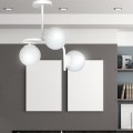 Lampa sufitowa KALF 3 WHITE