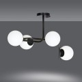 Lampa sufitowa KALF 4A BLACK