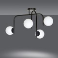 Lampa sufitowa KALF 4B BLACK