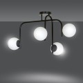 Lampa sufitowa KALF 4B BLACK