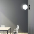 Kinkiet HALLDOR K1 BLACK