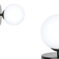 Kinkiet HALLDOR K1 BLACK
