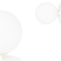 Kinkiet FLOKI K1 WHITE/GOLD