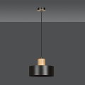 Lampa wisząca TORIN 1 BLACK