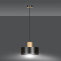 Lampa wisząca TORIN 1 BLACK