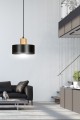 Lampa wisząca TORIN 1 BLACK