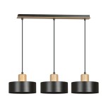 Lampa wisząca TORIN 3 BLACK