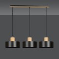 Lampa wisząca TORIN 3 BLACK