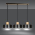 Lampa wisząca TORIN 3 BLACK