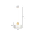 Lampa wisząca TORIN 1 WHITE