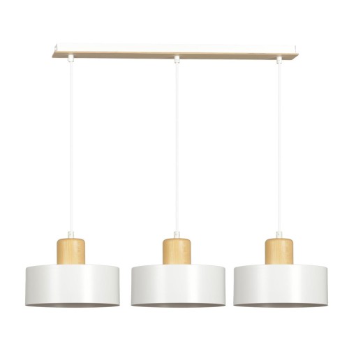 Lampa wisząca TORIN 3 WHITE