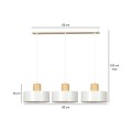 Lampa wisząca TORIN 3 WHITE