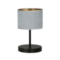 Lampa stołowa HILDE LN1 BLACK/GRAY