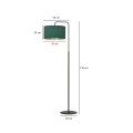 Lampa podłogowa HILDE LP1 BLACK/GREEN