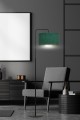Lampa podłogowa HILDE LP1 BLACK/GREEN