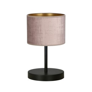 Lampa stołowa HILDE LN1 BLACK/ROSE