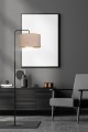 Lampa podłogowa HILDE LP1 BLACK/ROSE