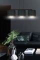 Lampa wisząca z abażurami HILDE 3 BLACK/BLACK