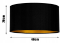 Lampa Sufitowa Wisząca Abażur LOFT #481