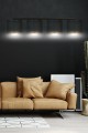 Lampa wisząca z abażurami HILDE 4 BLACK/BLACK