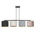 Lampa wisząca z abażurami HILDE 4 BLACK/MIX