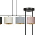 Lampa wisząca z abażurami HILDE 4 BLACK/MIX