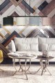 Lampa wisząca z abażurami HILDE 4 BLACK/MIX
