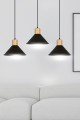 Lampa wisząca ROWEN 3 BLACK