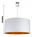 Lampa Sufitowa Wisząca Abażur LOFT #482 