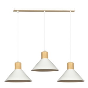 Lampa wisząca ROWEN 3 WHITE