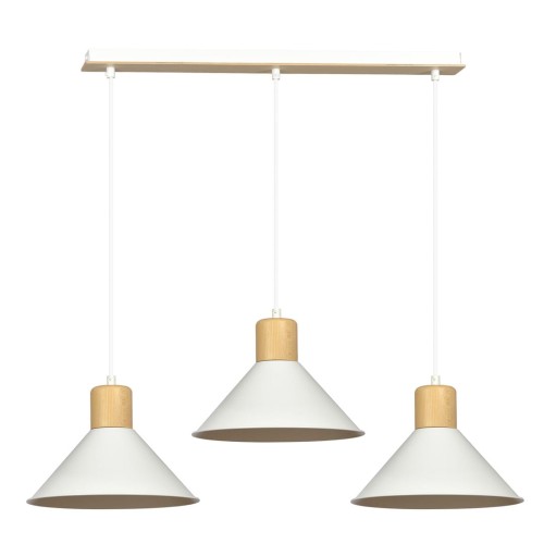 Lampa wisząca ROWEN 3 WHITE