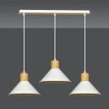 Lampa wisząca ROWEN 3 WHITE